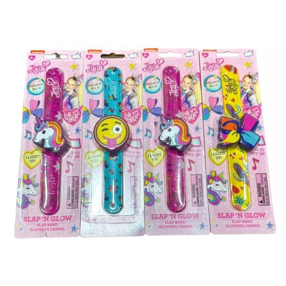 Jojo Siwa Lot Slap N Go Bracelet Pack Collectors Item New In Package collectors - Picture 1 of 5